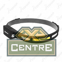 Фонарь налобный сенсорный LED-200 LM, COB-200LM, IPX4, USB