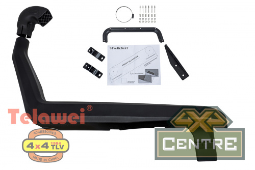 Шноркель Telawei для Jeep JK Wrangler 2007+ 2.8TD, 3.8V6, 3.6V6