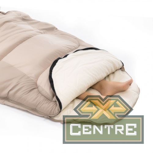 Мешок спальный Naturehike Oval PS300, 220х95 см, (правый) (ТК: +4°C), светло-серый