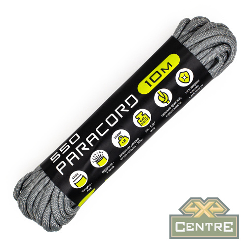Паракорд 550 CORD nylon 10м (steel gray)