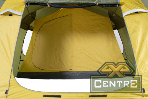 Палатка автомат всесезонная 4 Season Thermal, цвет хаки/желтый