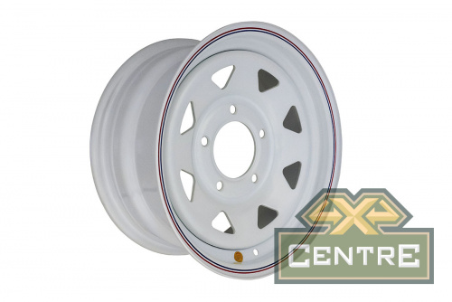 Диск усиленный ВАЗ НИВА стальной белый 5x139,7 7xR15 d98,5 ET+25 (треуг.)