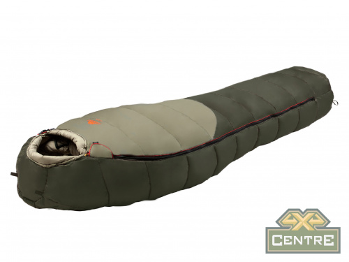 Мешок спальный ALEXIKA Aleut Compact, туристический, для низких температур, малой длины, oliv,правый