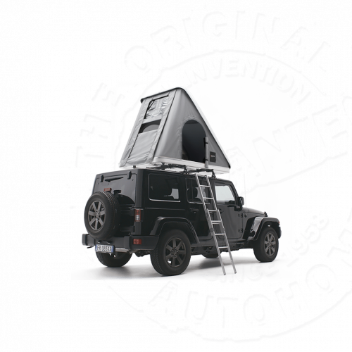 Палатка на крышу автомобиля AUTOHOME COLUMBUS VARIANT X-LARGE, тент серый, лестница 215 мм