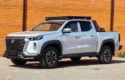 Changan Hunter Plus: Ставим алюминиевый багажник РИФ