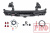 Бампер РИФ силовой задний Isuzu D-MAX с квадратом под фаркоп, 2-мя калитками, фонарями, стандарт