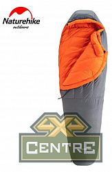 Мешок спальный Naturehike 2019 ULG, 210х80 см, (правый) (ТК: -15C), серый