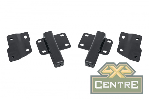 Бампер РИФ силовой передний Toyota Hilux 2020+, установка с площадкой под лебедку