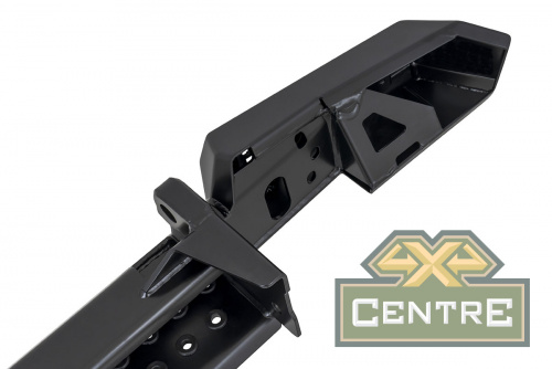 Бампер РИФ силовой задний УАЗ Хантер с фонарями, без квадрата под фаркоп, лифт 65 мм