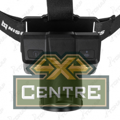 Фонарь налобный NISUS сенсорный 800 LM, IP43, USB