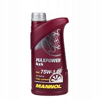 Масло трансмиссионное MANNOL GL-5 75w140 LS Maxpower (синт)1л