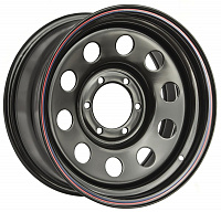 Диск OFF-ROAD-WHEELS Toyota/Nissan стальной черный 6x139,7 8xR16 d110 ET+10 (круг. отв.)