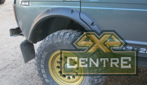 Расширители колёсных арок ВАЗ НИВА 2131 5D(передние 70 мм, задние 70 мм)