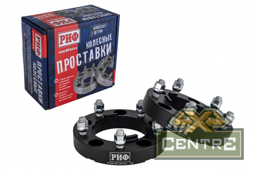 Проставки колёсные РИФ 5x150, ЦО 110,1 мм, толщина 30 мм, 14x1,5 Toyota Land Cruiser 100/105/200 (2 