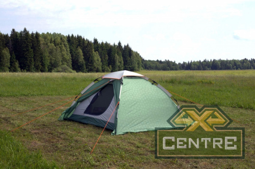 Палатка-автомат туристическая Maverick Mobile premium (светло-зеленый / светло-серый)