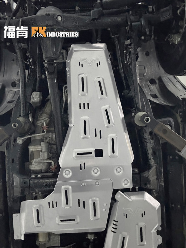 Защита Falcon радиатора, картера, РК, КПП для BAW 212, бенз. 2 л., 2024+, алюм. 8 мм