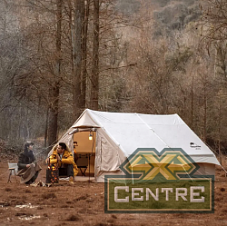 Палатка Naturehike надувная Extend Air 12.0 Cotton , песочная