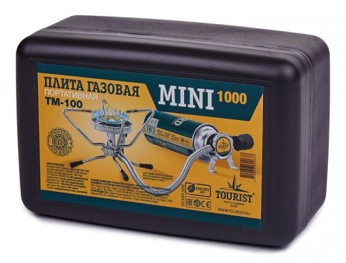 Горелка газовая TOURIST MINI-1000, под цанговый баллон