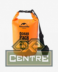 Гермомешок Naturehike Ocean Pack 10 л. (оранжевый)