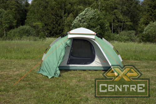 Палатка-автомат туристическая Maverick Mobile premium (светло-зеленый / светло-серый)