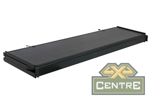 Крышка кузова Toyota Hilux Vigo 2005-2013, трёхсекционная, алюминиевая, черная