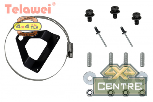 Шноркель Telawei для Toyota Land Cruiser 200 4.5D (1VD-FTV), 4.7 (2UZ-FE)