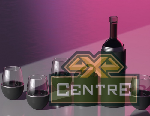 Термофутляр для вина VIN BLANC, черный