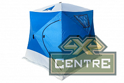 Палатка для зимней рыбалки (220х220х215) синяя с белым