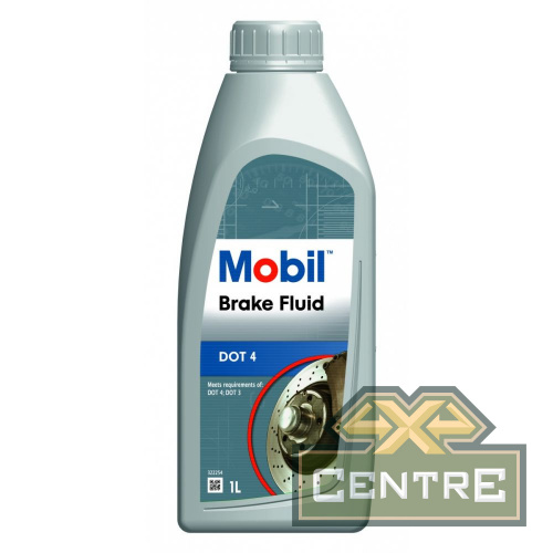 Тормозная жидкость Mobil DOT-4 1л