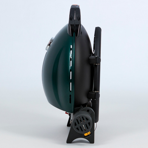 Гриль газовый O-GRILL 900МT bicolor черный-зеленый (в комплекте адаптер тип А)