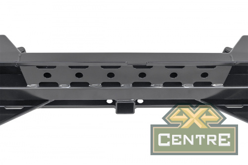 Бампер РИФ силовой задний Mitsubishi L200 2019+ с квадратом под фаркоп