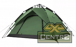 Палатка Naturehike 3-местная, быстросборная, зеленая