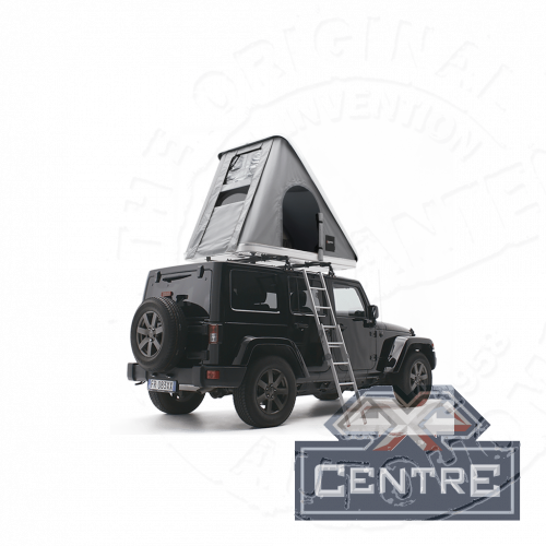 Палатка на крышу автомобиля AUTOHOME COLUMBUS VARIANT X-LARGE, тент серый, лестница 215 мм