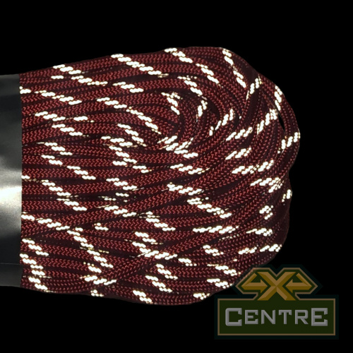 Паракорд 550 CORD nylon 10м световозвращающий (red)