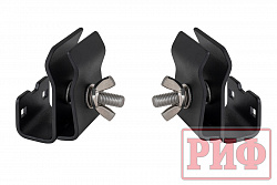 Кронштейны для крепления лопаты к алюминиевому багажнику (платформе) РИФ