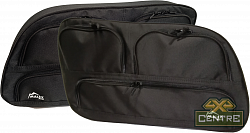 Комплект органайзеров боковых окон багажника Mitsubishi Pajero Sport 2 черный