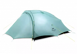 Палатка Naturehike Outdoor 2-местная, алюминиевый каркас, сверхлегкая, голубой