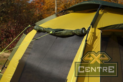 Шатёр автомат Maverick Fortuna 300 (хаки/желто-горчичный)