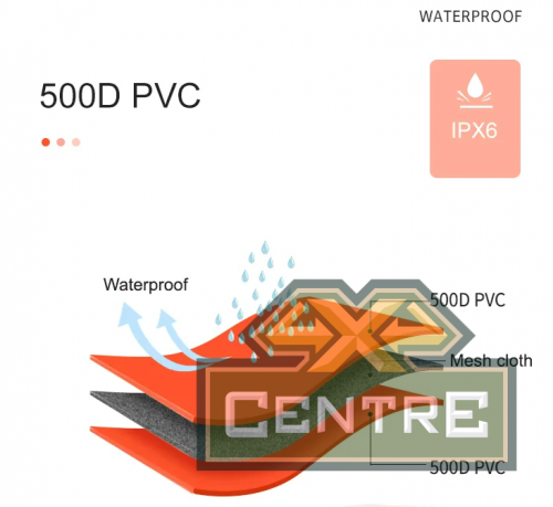 Гермосумка Naturehike 90 л ПВХ (желтая)