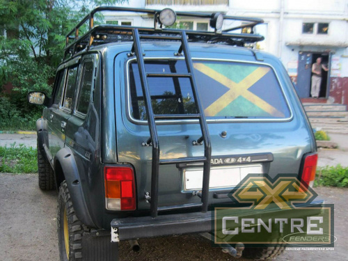 Расширители колёсных арок ВАЗ НИВА 2121 5D под нерезанные арки колёс