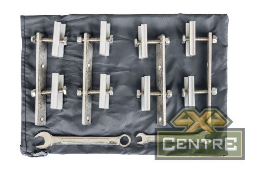 Палатка на крышу автомобиля РИФ Hard RT03-140, корпус черный, тент песочный