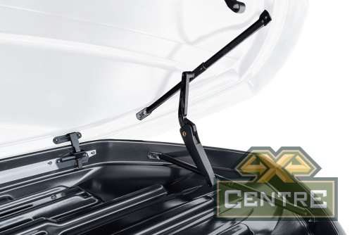 Бокс автомобильный на крышу Pentair COBRA 420L белый глянец, двусторонний