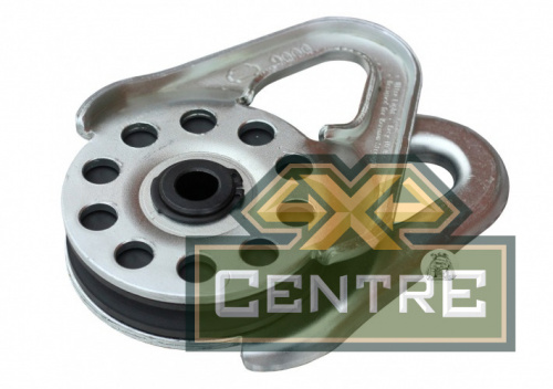 Блок усиления (полиспаст) под синтетический трос 10 мм/9 т , серый