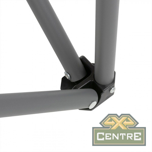 Кресло NISUS складное (серый/красный/черный)