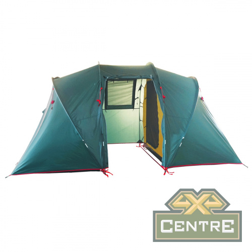 Палатка BTrace Tube 4 Big (Зеленый/Бежевый)
