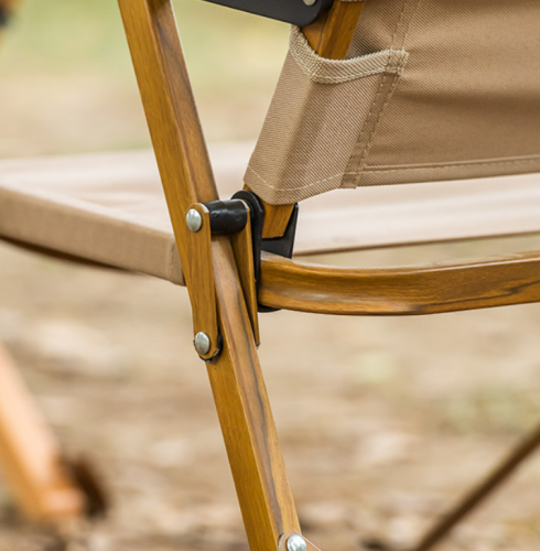 Кресло туристическое Naturehike MW02, складное, бежевое, до 120 кг
