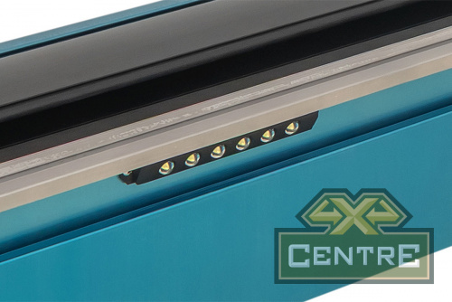 Крышка кузова РИФ для JAC T8, роллета раздвижная с электроприводом 1538х1606 мм, алюминиевая, черная