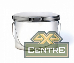 Котелок туристический 2,2 л., низкий,  нержавеющая сталь, крышка с ручками