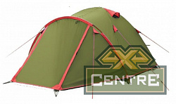 Палатка Tramp Lite Camp 3, зеленый