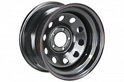 Диск OFF-ROAD Wheels  JEEP стальной черный 5х114,3 8xR15 d84 ET-19 (круг. отв.)